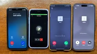 iPhone 11, iPhone SE 3, Xiaomi 15U & iPhone 16 PM Microsoft Teams vs WeChat Outgoing & Incoming Call