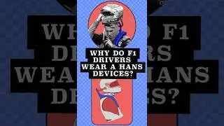 WHAT DOES A HANS-DEVICE DO? Explained In 10 Seconds #shorts #f1 #automotive #cars #supercars