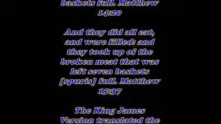 Daily Bible Verse Commentary - Matthew 15:37