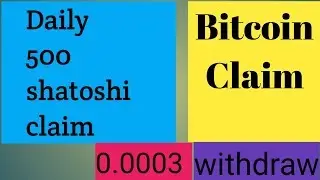 Claim BTC Every hour.2020 new biggest website .2020 k naye website .make money online