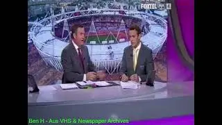 Eddie McGuire & Matt Shirvington Discuss Athletics Australia at 2012 Olympics