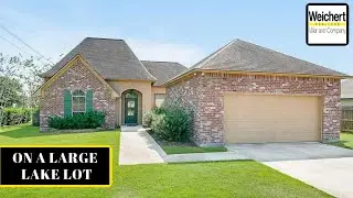 Prairieville Home For Sale On The Lake
