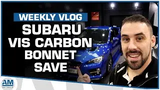 Detailing A Subaru WRX STi - VIS Carbon Fibre Hood Saved.