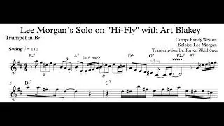 Lee Morgan - Hi Fly (Transcription)