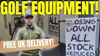 CHEAP USED GOLF CLUBS FOR SALE! | GOLF SHOP CLOSING DOWN SALE | FREE UK POSTAGE