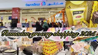 Ramadan grocery shopping 2025||Stocking up for the holy month