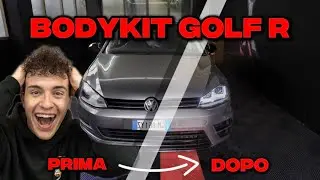 IN 10 MINUTI TRASFORMO LA MIA GOLF BASE IN GOLF R (trasformazione completa)
