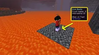 Can i use Frost walker boots in nether?