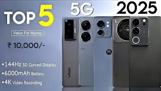TRUE 5G phone under 10000 November 2025 | 7000mah Battery