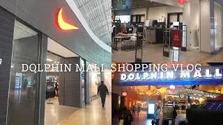 VLOG DOLPHIN MALL MIAMI NIKE & ADIDAS OUTLET SHOPPING Trayonelovemedia