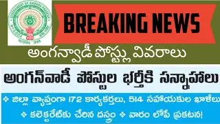 Andhra Pradesh Anganwadi Notification 2019