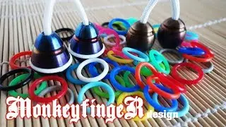 Titanium Ape Grapes and Kokonutz Unboxing - Begleri by Monkey Finger Design