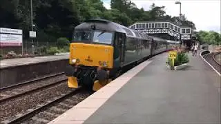 21/7/18 Trains at Bodmin Parkway Station