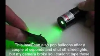 30mW 2x AA Green Laser from FocalPrice (Only $15!)
