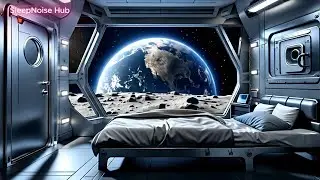 Sleeping in a Moon Base 🌕 | Life Support White Noise (8 Hours)