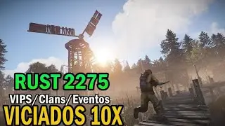VOLTEI COM MEU SERVIDOR DE RUST PIRATA 2275 VICIADOS 10X I VENHA JOGAR