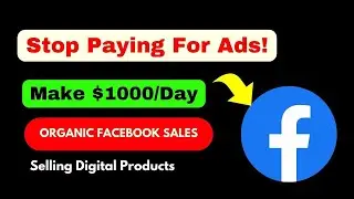 Sell Digital Products on Facebook WITHOUT Ads! (2025 Step‑by‑Step)