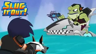 EL JEFE PIRATA  | SLUG IT OUT 1 | #bajoterra #slugitout #slugitout2 #slugterra