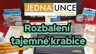 Rozbalení tajemné krabice podporujeme JEDNA UNCE obchod s investičními kovy, mincemi, příslušenstvím