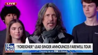 Foreigner lead singer Kelly Hansen announces Farewell Tour