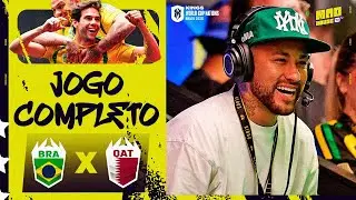 JOGO ABSURDO! BRASIL X QATAR - (KINGS WORLD CUP NATIONS 2026) - JOGO COMPLETO