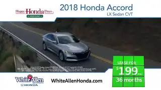White Allen Honda- Happy Honda Days Sales Event