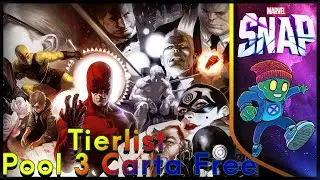 Marvel Snap Brasil: Tierlist do Escolha sua Carta Mensal da Pool 3 Gratuita.