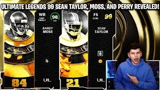 ULTIMATE LEGENDS 99 LTD: Шон Тейлор, Рэнди Мосс и Уильям Перри представлены! | MADDEN 22
