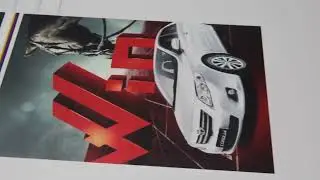 UV flatbed printer with Ricoh Gen6 industrial printhead with white ink and vanish can print 3D image