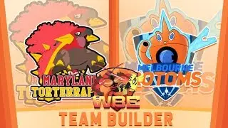 WBE W4 [Team Builder] Maryland Torterrapins vs Melbourne Rotoms (Aaron Cybertron Zheng)