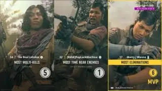 Call of Duty Vanguard 28 kills Game MVP.