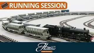 Running Session - Hatton's Exclusive ICI Hopper Wagons by Oxford Rail