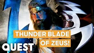 Michael Craughwell Makes A Real Electrified Blade! | Big Giant Swords