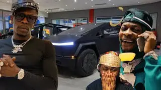 SHATTA WALE GOT HIMSELF A CYBERTRUCK + NEW SM PHONE TO BE RELEASED AND NEW EP MAKING HISTORY 