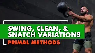 Kettlebell Swing, Clean, & Snatch Variations Breakdown + 10 Minute Workout (FOLLOW ALONG)