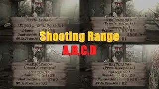 Shooting Range All Rewards, A, B, C and D, All Variations, Resident Evil 4 PS5