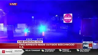 2 arrested outside of Beechwood High School