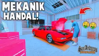 PERTAMA KALI BAHAR BEKERJA SEBAGAI MEKANIK DIKOTA !! GTA SAMP ROLEPLAY INDONESIA