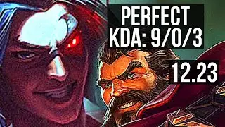 KAYN vs GRAVES (JNG) | 9/0/3, Legendary, 300+ games | EUW Master | 12.23