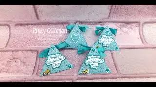 Valentine Pyramid Gift box with chocolate