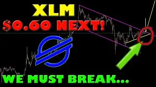 STELLAR LUMENS XLM BREAKOUT IS IMMINENT! $0.60 IS NEXT IF WE BREAK THIS LEVEL!