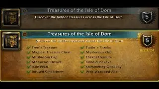 How To Get the Treasures of the Isle of Dorn Achievement!