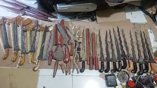 KERIS MURAH KUJANG TONGKAT KOMANDO AGEAMAN KERIS MINI DAN LAIN LAIN