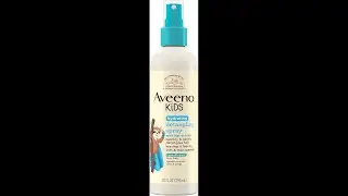 **Aveeno Kids Detangling Spray: Hydrating Oat, Tear-Free & Hypoallergenic, 10 fl oz**