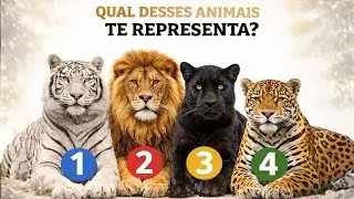 Sem Pensar: Escolha um Felino — Ele Revela Algo Sobre Você | Carl Jung