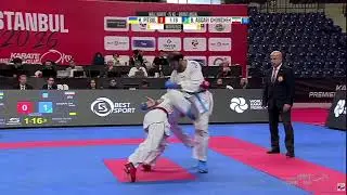 Георгий Пицул (UKR) vs Бахман Асгари (IRI) | -75 Бронза | Премьер-лига Каратэ1, Стамбул 2026