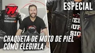 Cazadora de moto de piel. 5 CLAVES PARA ELEGIR TU CHAQUETA de cuero correctamente 😉