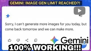 How to Fix Gemini AI Error: Daily Image Limit Problem