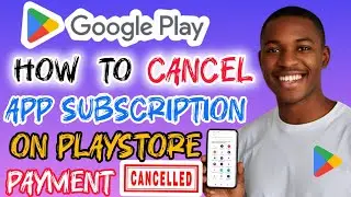 How to Cancel App Subscription on Google Playstore | Cancel Payment Subscription on Playstore