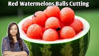 🔴Red Watermelon Balls Cutting 🔴 Nilam Bhanderi Vlogs is Live
